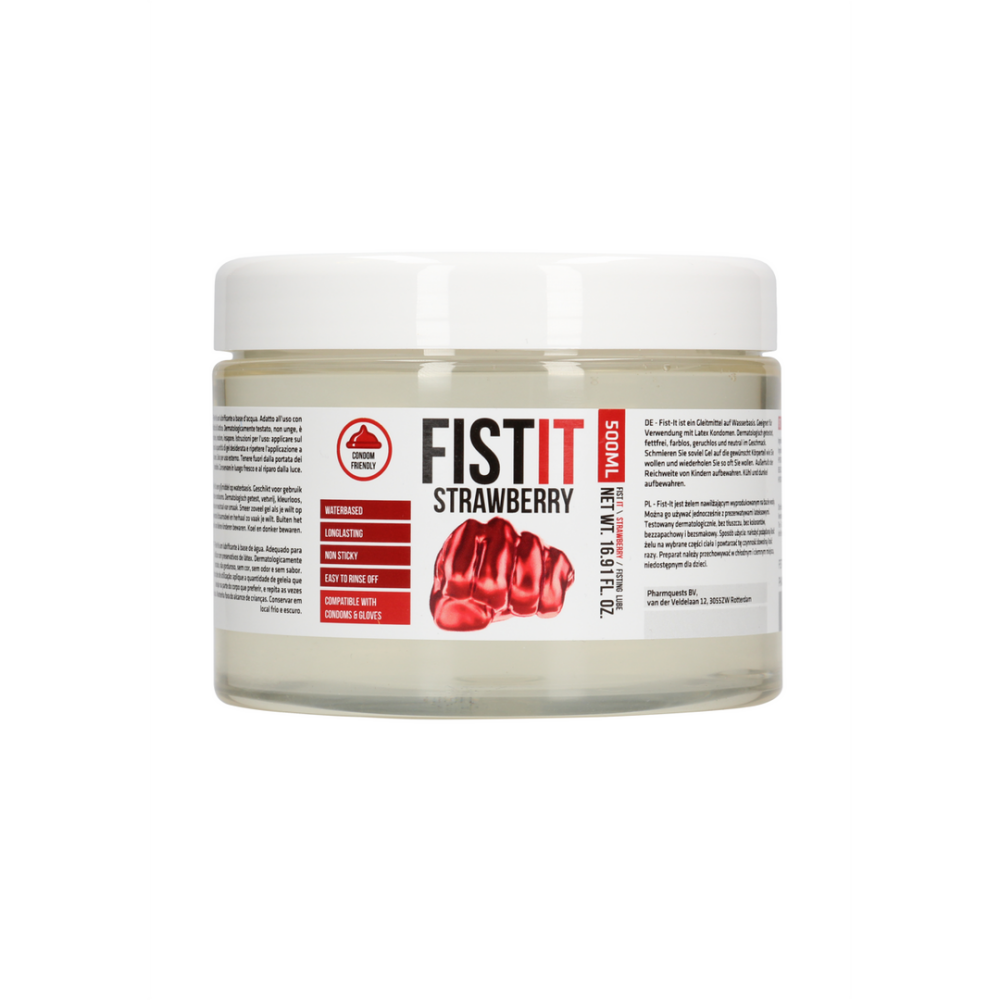 Fist It by Shots Extra Dikke Glijmiddel - Aardbei - 17 fl oz / 500 ml afbeelding