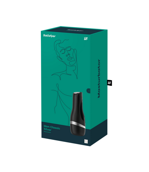 Satisfyer Heren Classic - Masturbator - Zilver