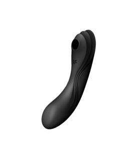 Curvy Trinity 4 - Insertable Air Pulse Vibrator - Zwart