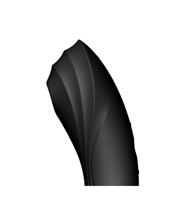 Satisfyer Curvy Trinity 4 - Insertable Air Pulse Vibrator - Zwart