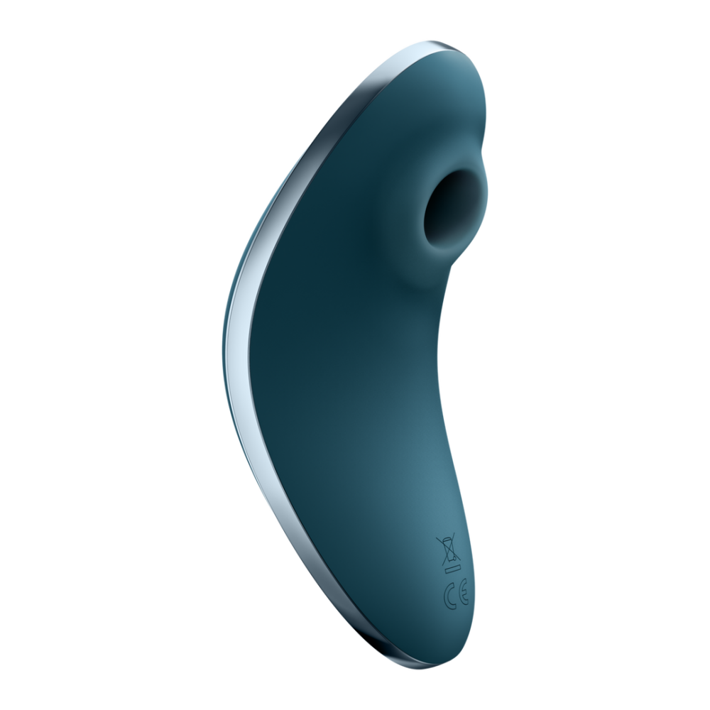 Satisfyer Vulva Lover 1 - Dubbele Luchtpulsvibrator - Blauw afbeelding