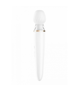 Double Wand-er Wand - Massage Wand en Vibrator - Wit