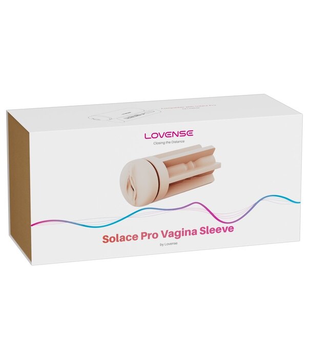 Lovense Lovense Solace Pro Vervang Sleeve – Opwindend gestructureerde vagina-huls van zacht TPE
