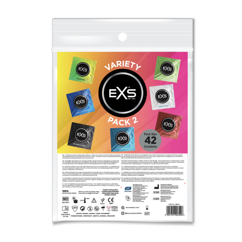 EXS EXS Variety Pack 2 - Condooms - 42 Stuks afbeelding