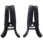 Vibro Grippers - Vibrerende Tepelklemmen met Koffer - Zwart