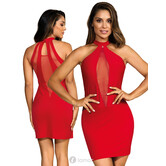 RoodJurkje met Tule en Sier detail