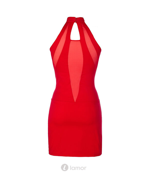 * AXAMI RoodJurkje met Tule en Sier detail