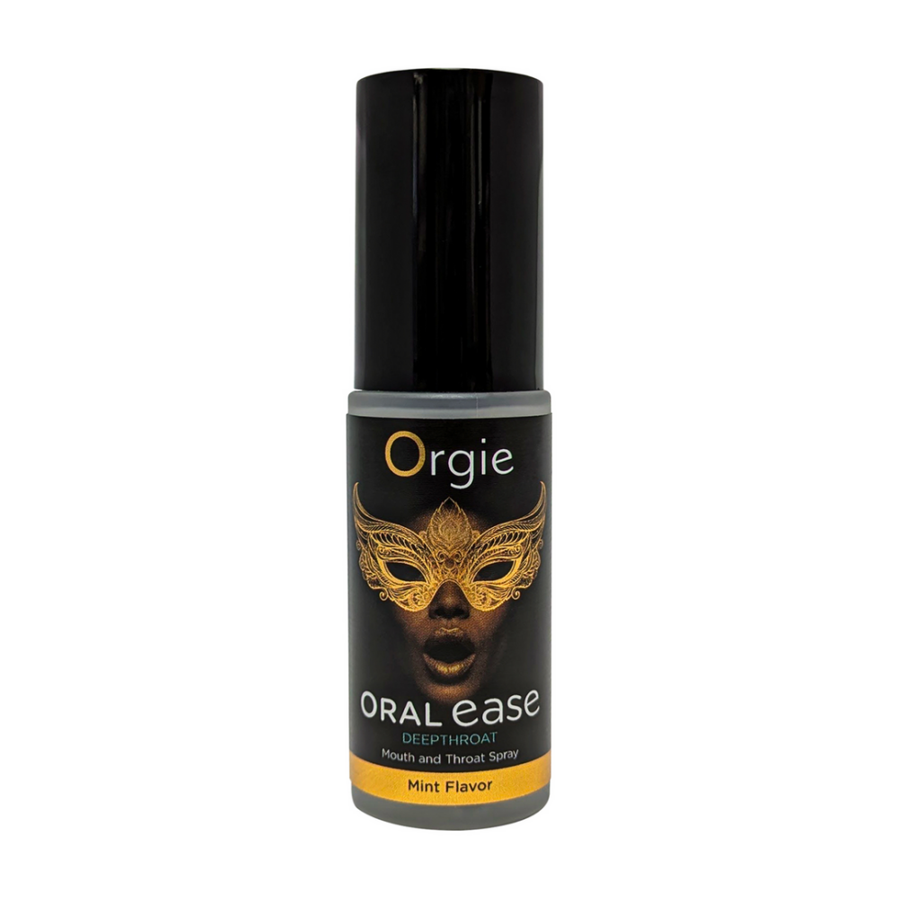 Orgie Oral Ease Deepthroat - Spray para la boca y la garganta - Sabor a menta - 0.5 fl oz / 15 ml afbeelding