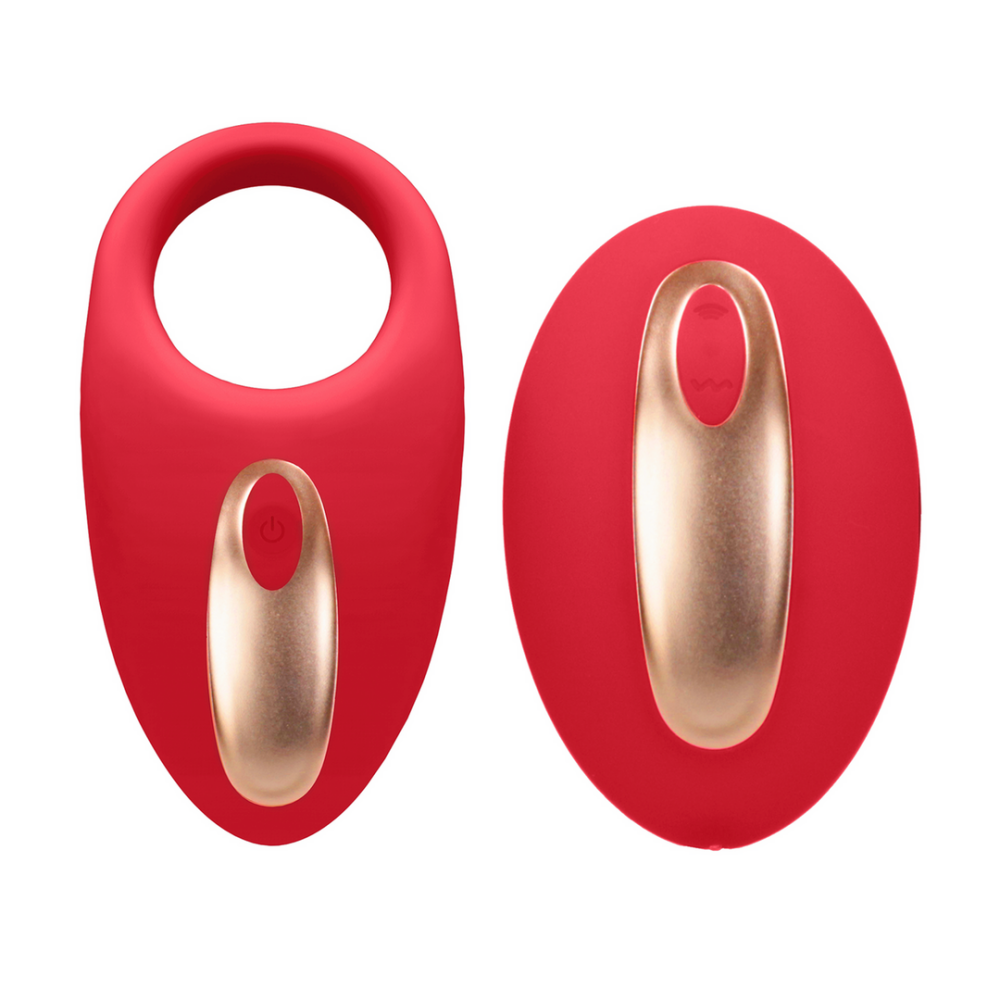 Juguete Vibrador Doble - Poise - Rojo afbeelding