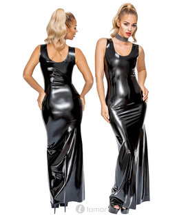 Lange latex jurk, LX2901331