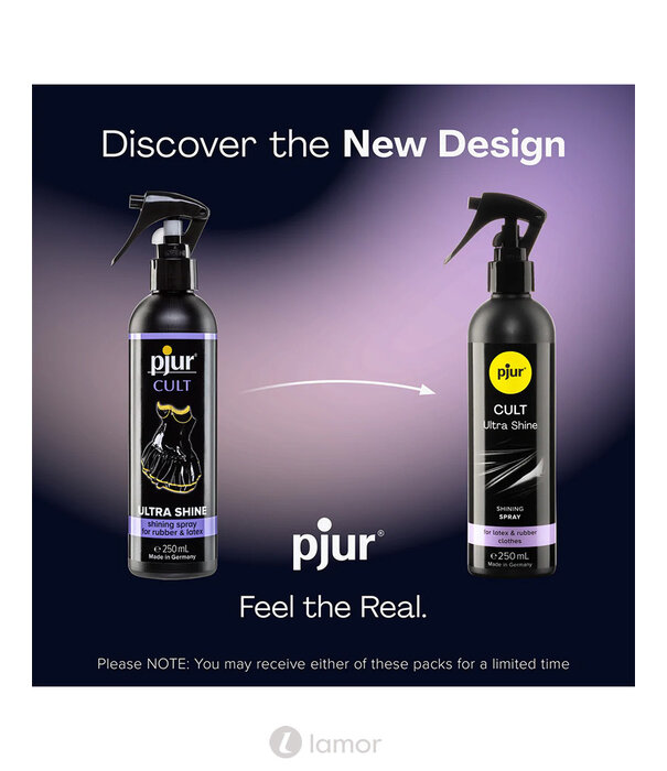 Pjur Vegan Silikon-Spray voor Latex en Rubber – Intensieve Glans, Bescherming & Verzorging – 250 ml fles