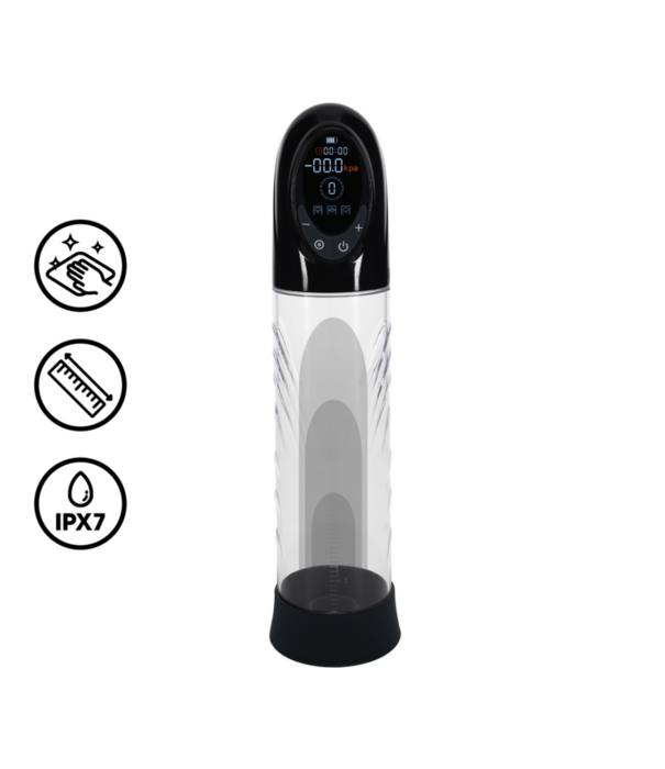 Pumped by Shots CyberPulse - Automatische Waterdichte Penis Pomp - Zwart