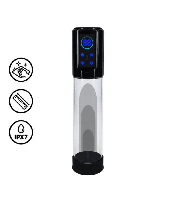 Pumped by Shots MegaLift - Automatische Waterdichte Penis Pomp - Zwart