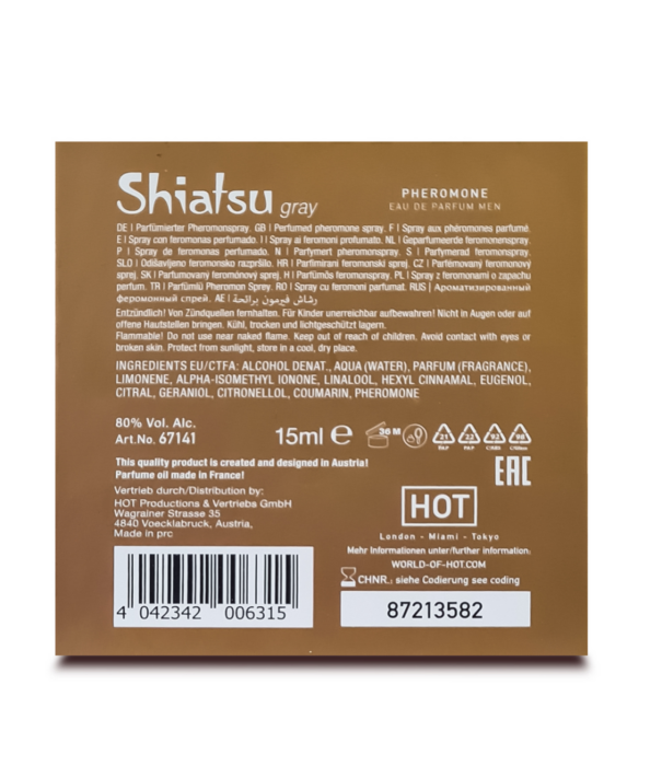 HOT Pheromon Geur - Man Grey - 15 ml