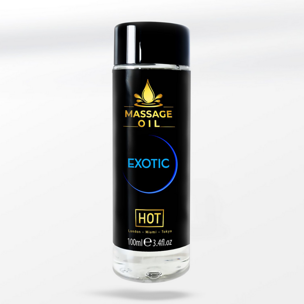HOT Massageolie Exotisch - Speciaal - 3 fl oz / 100 ml afbeelding