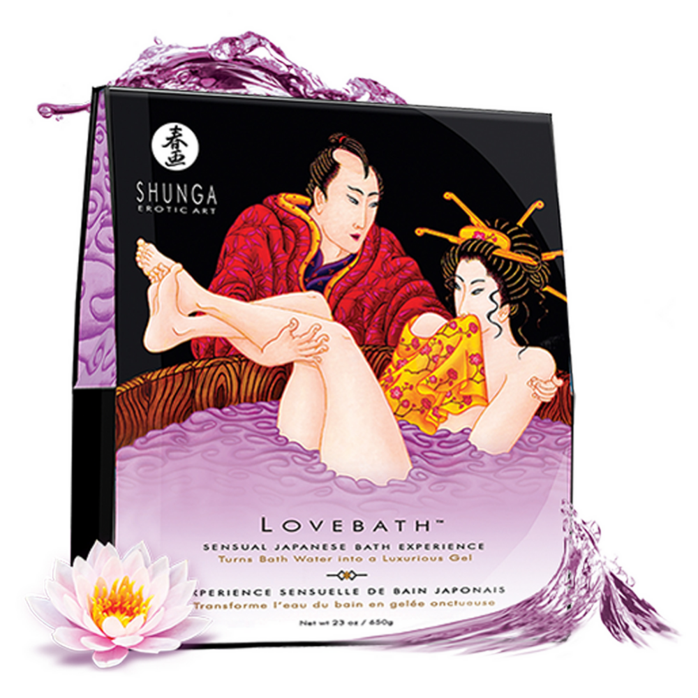 Shunga Lovebath - Sensual Lotus - 20 oz / 575 gr afbeelding
