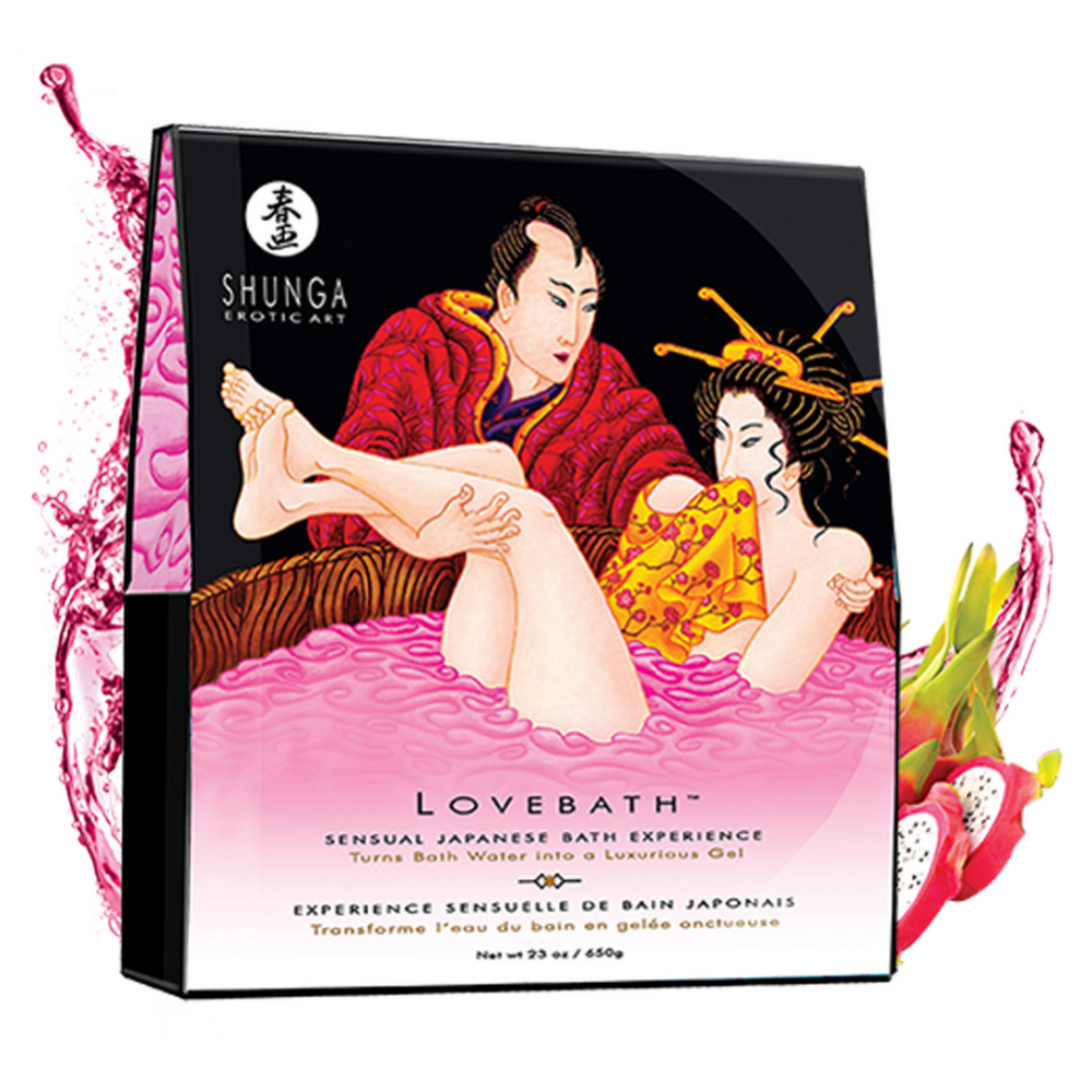 Shunga Lovebath - Dragon Fruit - 20 oz / 575 gr afbeelding