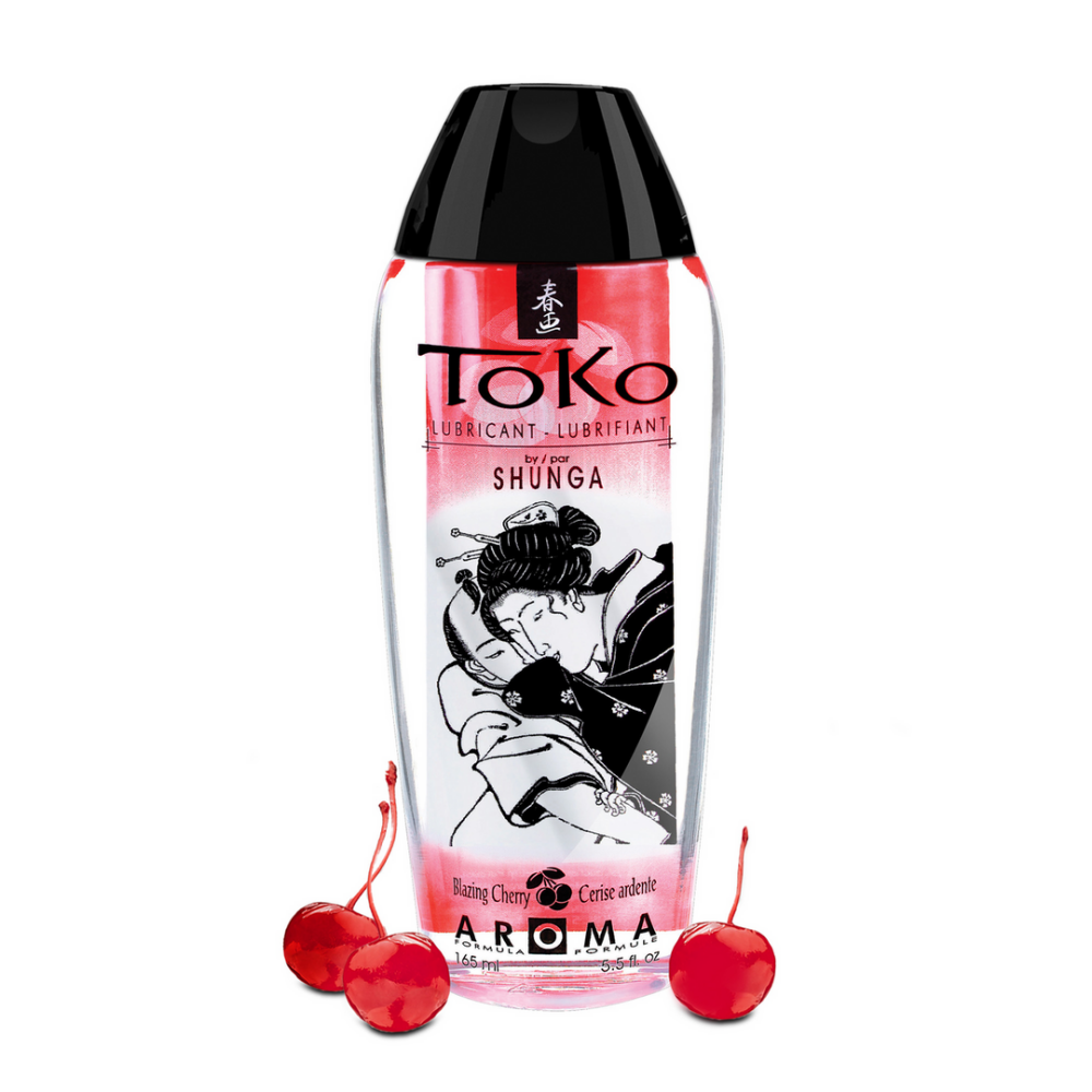 Shunga Toko Aroma - Blazing Cherry - 5.5 fl oz / 165 ml afbeelding