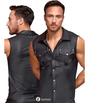 Mouwloos Shirt met drukknopen, NK2161826