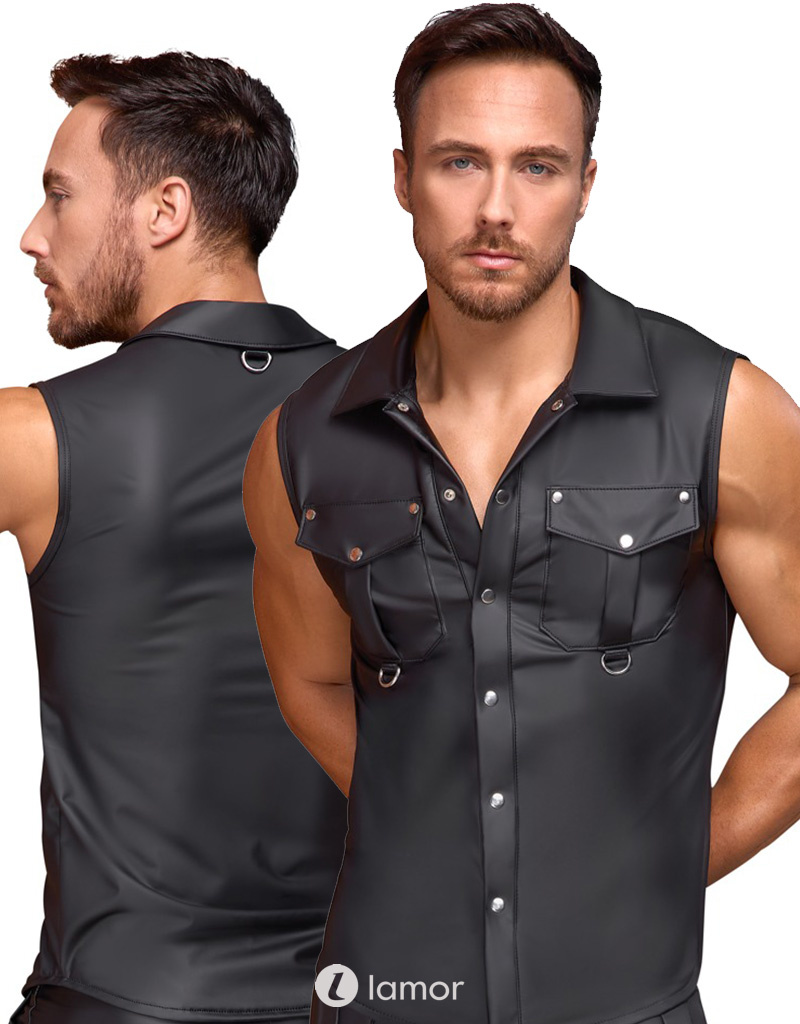 * NEK Mouwloos Shirt met drukknopen, NK2161826 afbeelding