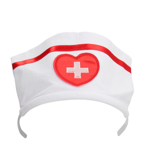 S-Line by Shots Verpleegster Kostuum - S/M - Wit