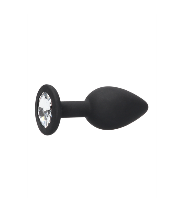 Ouch! by Shots Siliconen Butt Plug met Verwijderbare Sieraden