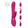 Chou - G-Spot Rabbit  Clitoral Stimulator - Roze