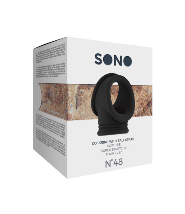 Sono by Shots Nr.48 - Cockring met Ball Strap