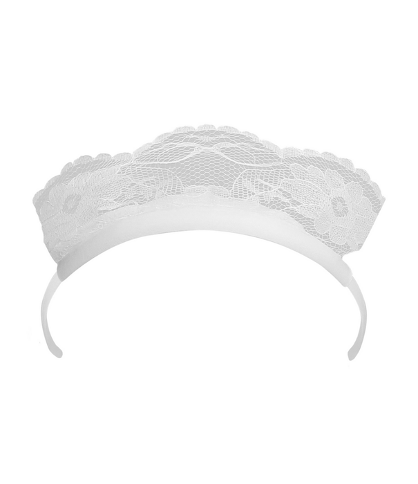 S-Line by Shots Frans Maids Kostuum - S/M - Zwart