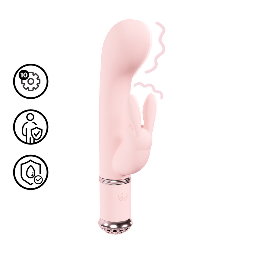 Loveline by Shots Belle - Konijnen Vibrator - Roze afbeelding