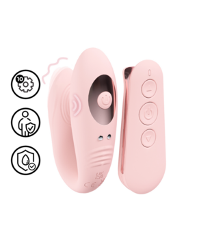 Charme - Afstandsbediening Dubbele Motor Vibe - Roze