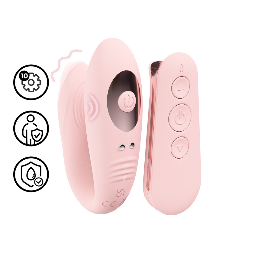 Loveline by Shots Charme - Afstandsbediening Dubbele Motor Vibe - Roze afbeelding