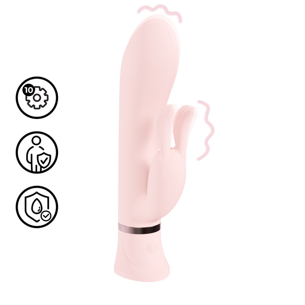 Loveline by Shots Tendre - Konijnen Vibrator - Roze afbeelding