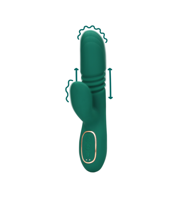 Loveline by Shots Stuwende en Verwarmende Rabbit Vibrator - Oude Zee