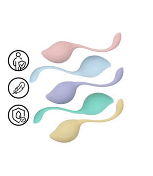 Beckenbodentrainingsset - Multicolor