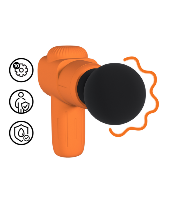 Loveline by Shots Mini Oplaadbare Microboost Massager - Oranje