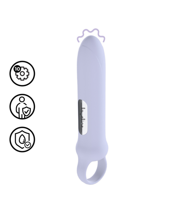 Loveline by Shots Vibrerende Lussenhandgreep - Lavendel