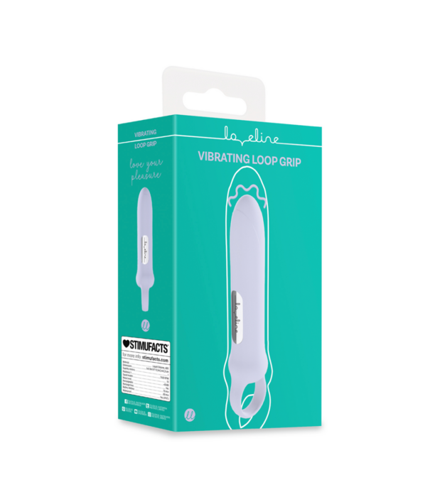 Loveline by Shots Vibrerende Lussenhandgreep - Lavendel