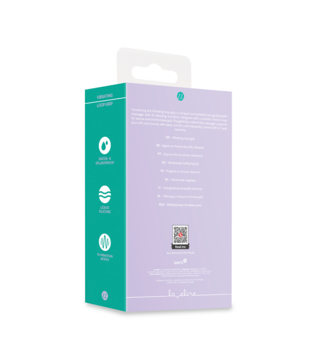 Loveline by Shots Vibrerende Lussenhandgreep - Lavendel