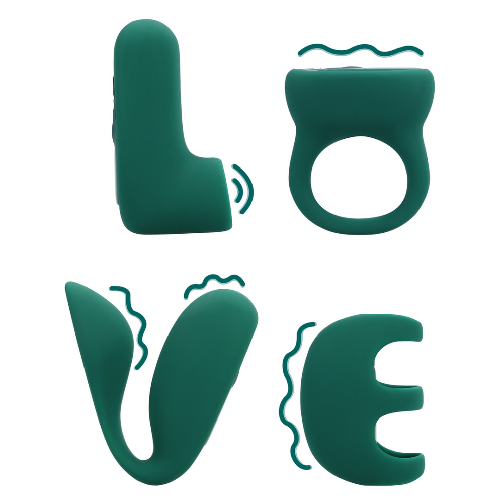 Loveline by Shots 'LOVE' (S)explore Set - Groene Kristal afbeelding