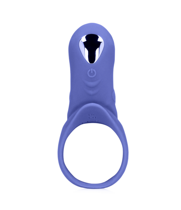 Loveline by Shots Vibrerende Cockring met Clit Stimulatie - Tamiya Blauw