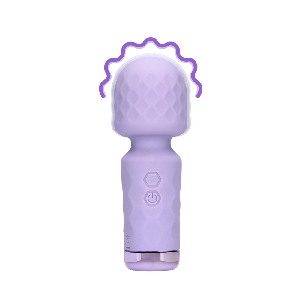 Loveline by Shots Mini Wand Vibrator - Nachtmagie afbeelding
