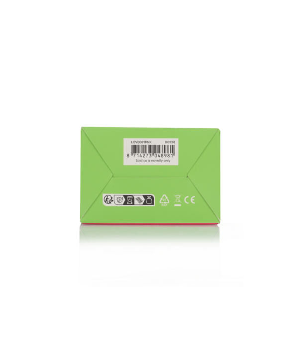 Loveline by Shots Ultra Soft Silicone Dubbelzijdige Wand Vibrator - Prestone Roze