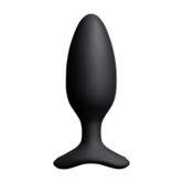 Hush 2 - App-bestuurde Vibrerende Buttplug - 1,75 / 4,4 cm - Zwart