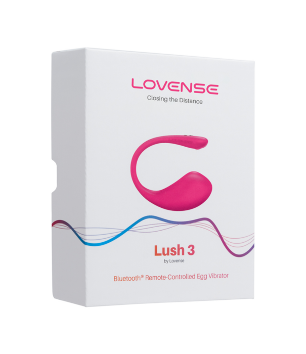 Lovense Lush 3 - Krachtige App-gestuurde Draagbare G-spot Ei Vibrator - Roze