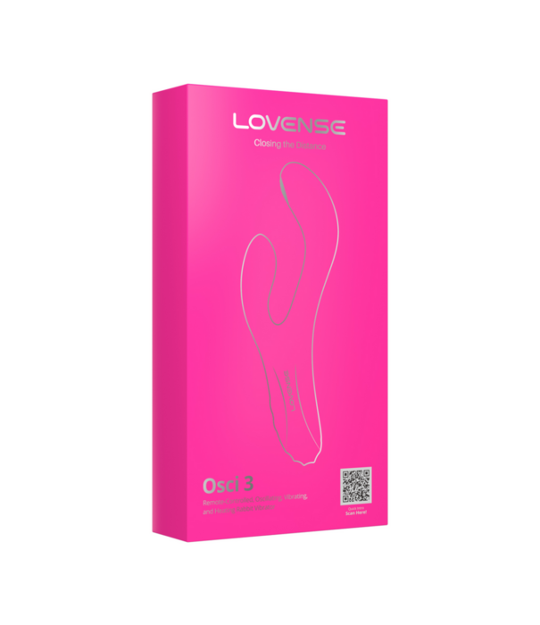 Lovense Osci 3 - Oscillerende Vibrerende en Verwarmende Konijnen Vibrator - Roze
