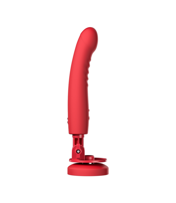 Lovense Mission 2 - Vibrerende Zuigcup Dildo met Touch-Sense - Rood