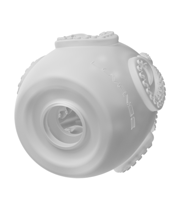 Lovense Kraken - 6 Pack - Zachte Rekbare Ei Masturbator - Wit