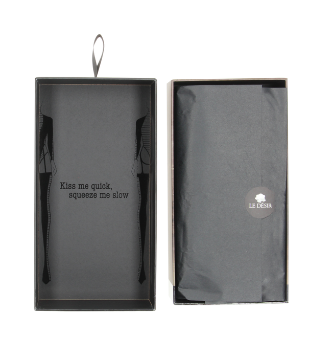 Le Désir by Shots Kalyke XXIII - Bodystocking met Turtleneck - Plus Size