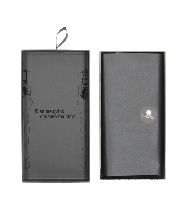 Le Désir by Shots Helike XLV - Twee Delig met Open Cups, Crop Top en Pantie - Plus Size